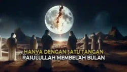 Kisah Nabi Muhammad Membelah Bulan