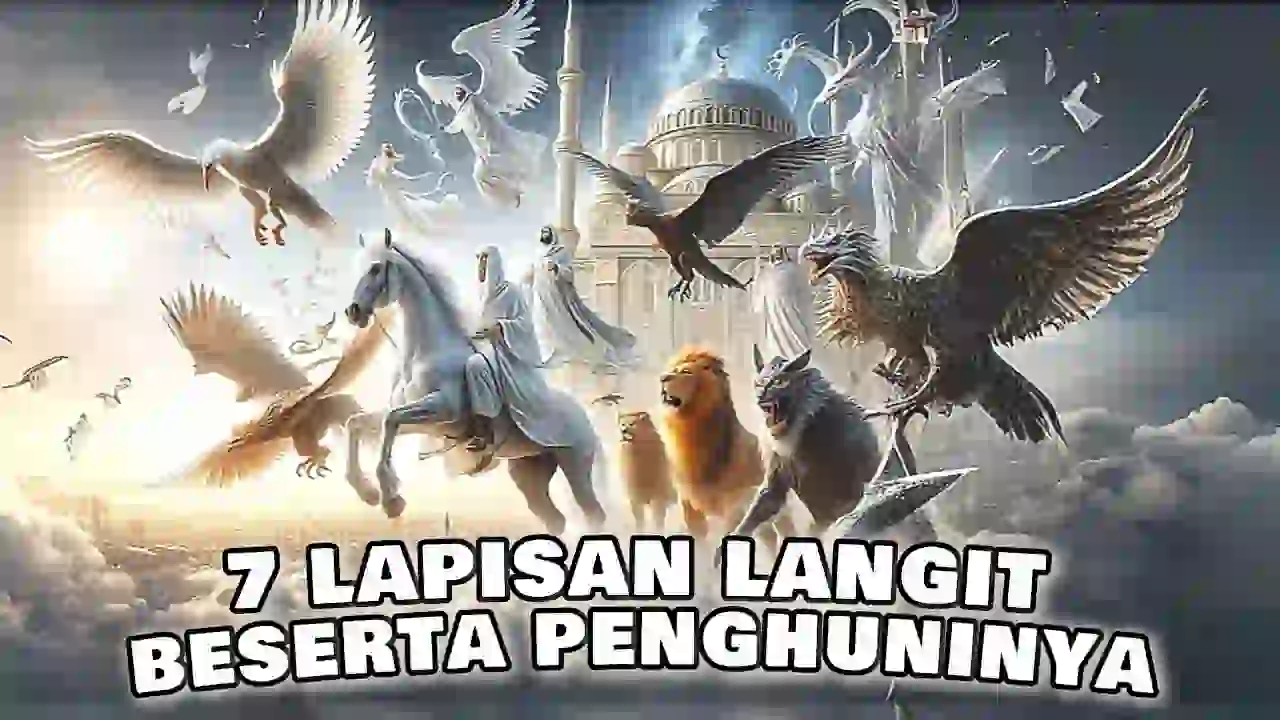 santri posjos - Inilah 7 Lapisan Langit Beserta Penghuninya. Lapisan Langit Dan Penghuninya Menurut Islam Al-Qur'an dan Hadist